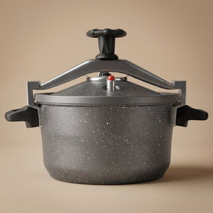 قدر ضغط العاصوف جرانيت السيف غاليري، 6 لتر، ايدي جانبية - رمادي product image