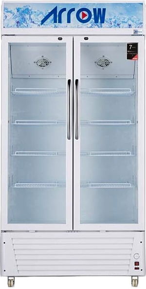 ثلاجة عرض ارو، 618 لتر، 21.8 قدم، خاصية ازالة الجليد، 2 باب، RO-650SCK - ابيض product image