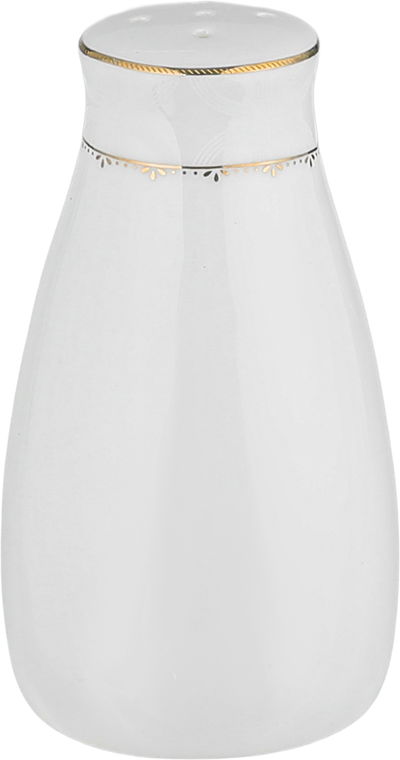 طقم تقديم سفرة بورسلان السيف غاليري، 86 قطعة - أبيض ذهبي product image 8