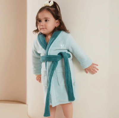 روب اطفال كورال فليس ريفي، 90×35 سم - اخضر product image 12