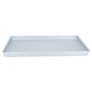 Bake Chef Aluminum Cake Pan, 41×28.6×3 cm, Rectangular - Silver product image 2