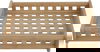 طوفرية خشب بتصميم شبك السيف غاليري، 33×25×6 سم، مستطيل - بيج product image 1