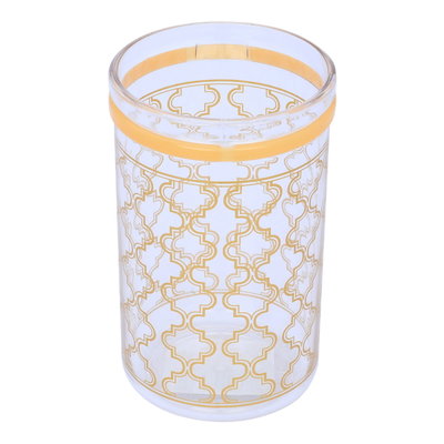 علبة بلاستيك السيف غاليري، 1350مل، دائري - ذهبي product image 4