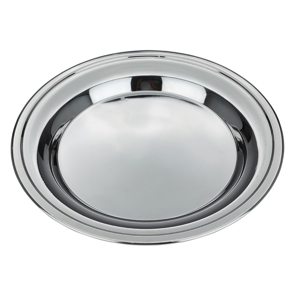 Steel Al Saif Gallery, 55 cm, round - silver product image