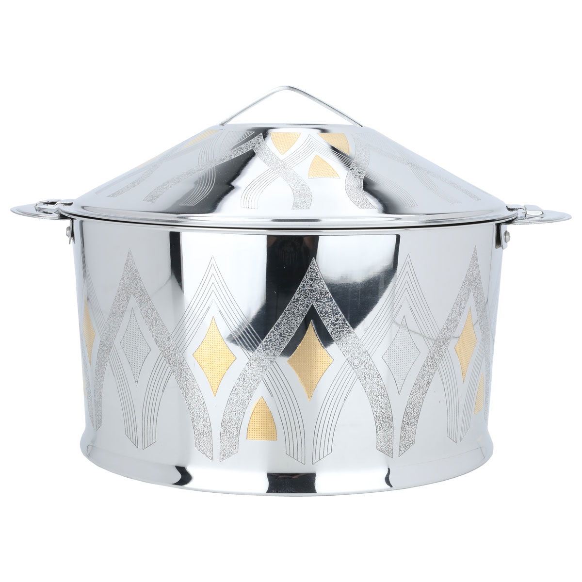 حافظة طعام استيل السيف غاليري سارا، 5 لتر - فضي product image 1