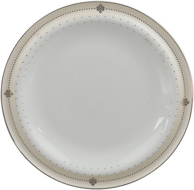 طقم تقديم سفرة بورسلان السيف غاليري، 166 قطعة، نقش ذهبي - أبيض بيج product image 22