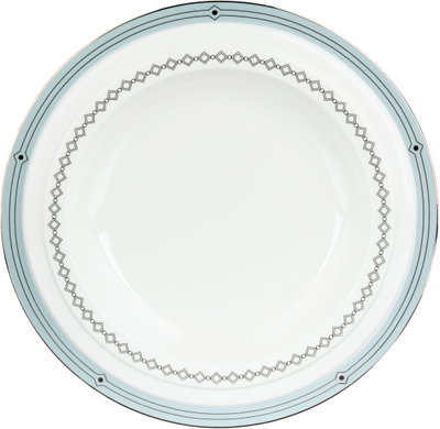 Al Saif Gallery Porcelain Dinnerware Set, 65 Pieces, Gold Pattern - Sky White product image 17