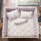 طقم لحاف اطفال مريم قطن، 9 قطع، 145x95 سم - بنفسجي product image 4
