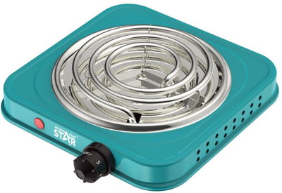 موقد سطح كهربائي ويننج ستار، 1 عين، 1000 واط، 5 مستويات، ST-9634 - تركواز product image 4