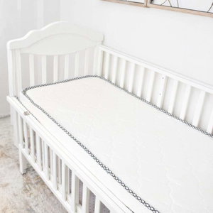 Fun Moment Baby Crib Mattress, 120x60x10 cm - White product image