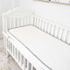 Fun Moment Baby Crib Mattress, 120x60x10 cm - White product image 1