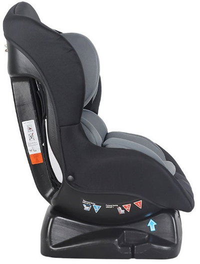 Fun Moment Child Car Seat, Up to 4 Years, Adjustable, Safety Harness - Black/Gray product image 7