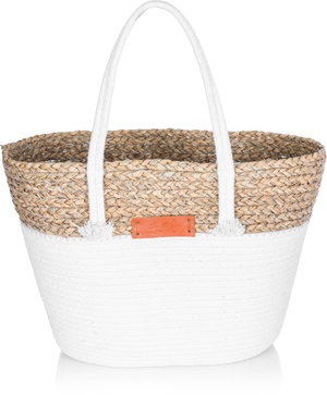 Al Saif Gallery wicker thermos bag, 46 x 30 cm - beige product image 2