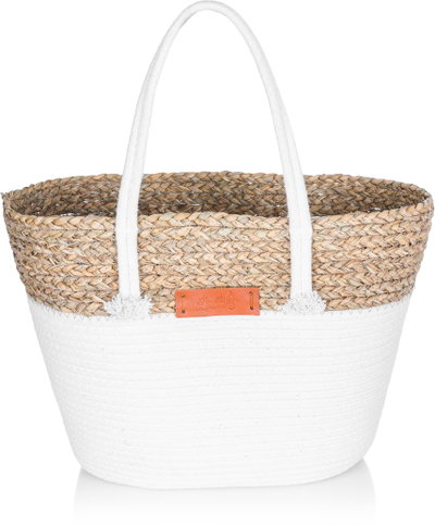 Al Saif Gallery wicker thermos bag, 46 x 30 cm - beige product image 2