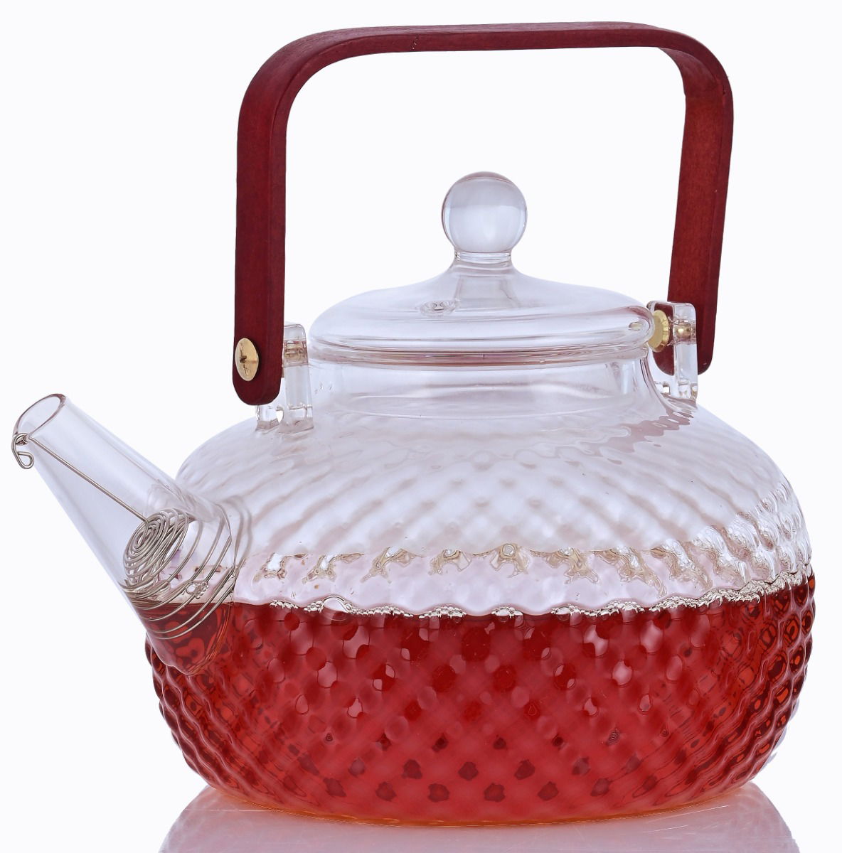 Al Saif Gallery Glass Teapot, 1100ml - Clear product image