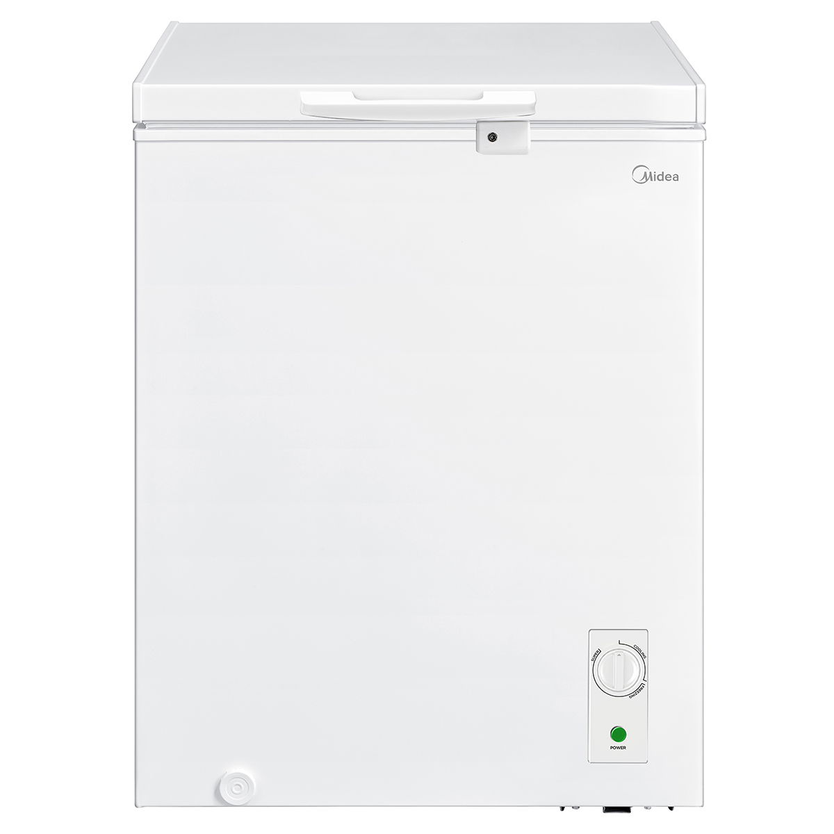 Midea Hs186Cn1 Horizontal Freezer, 142 Litres, 5 Feet, 1 Door, Inverter - White product image 1