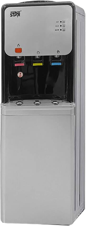 برادة مياه ويننج ستار، حار/بارد/عادي، 550 واط، تحميل علوس، قفل امان، ST-6506-YS - رمادي product image 1