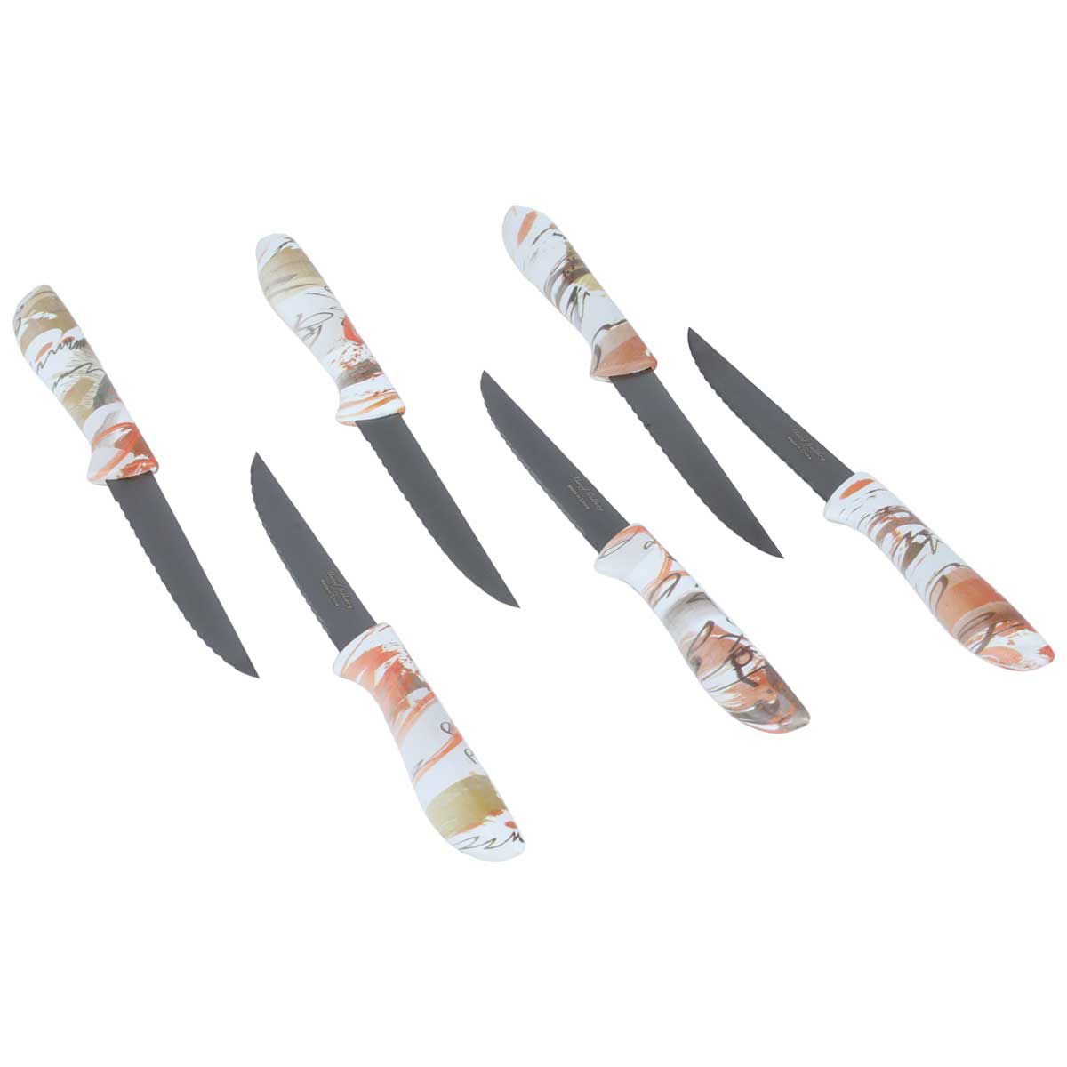 Al Saif Gallery Steel Knife Set, 6 Pieces - Multi Color product image 2