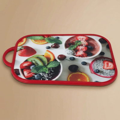 Al Saif Gallery Plastic Cutting Board, 34x25x2 cm - Multi Color product image 1