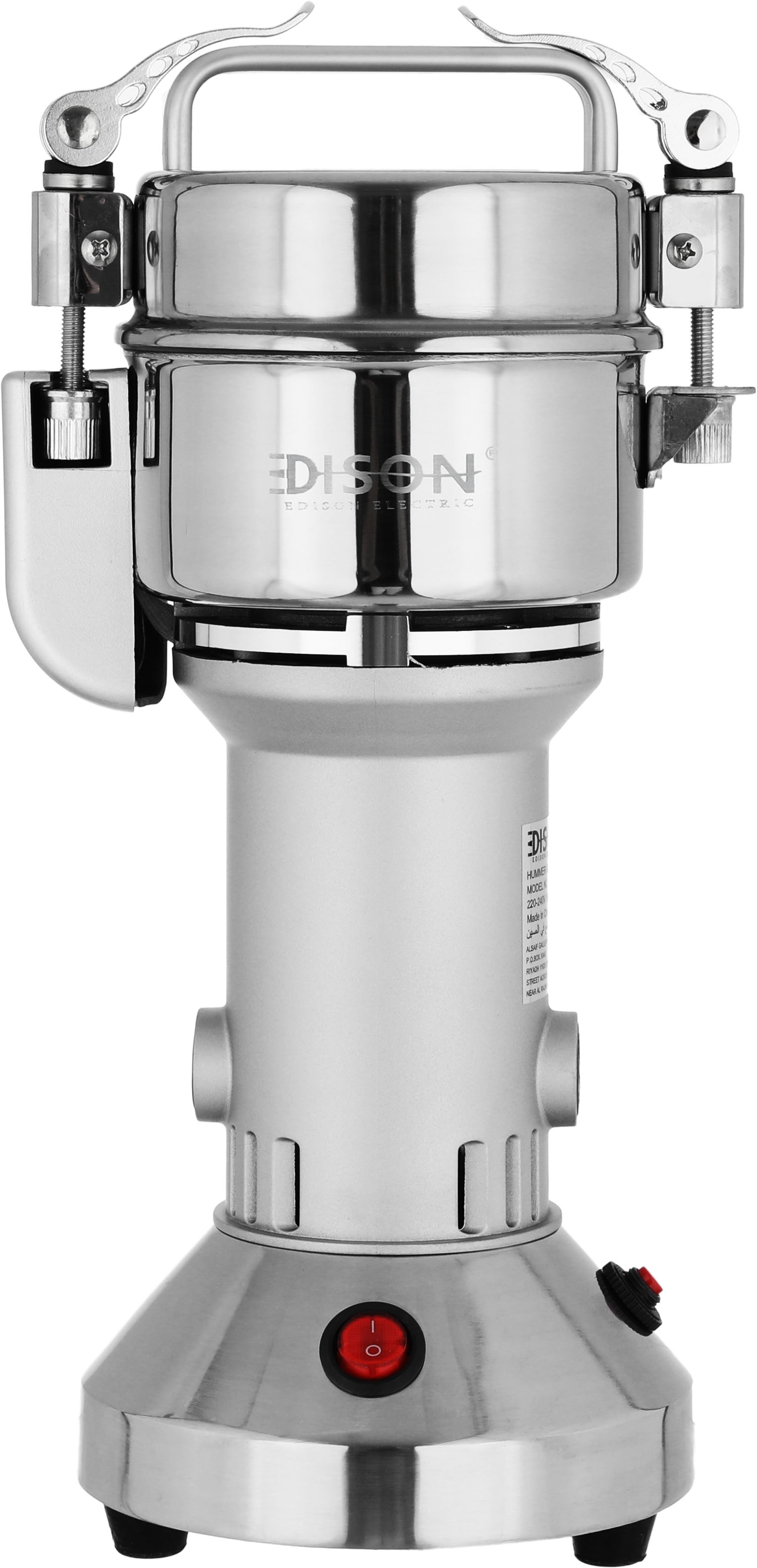 Edison Hammer Coffee Grinder, 800W, 150g - Silver product image 1