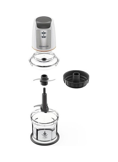قطاعة كهربائية كينوود، 500 واط، 500 مل، 2 وعاء، CHP61.200WH - فضي اسود product image 3