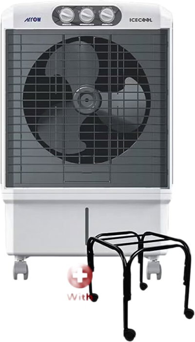 مكيف صحراوي بعربة ارو، 175 واط، 60 لتر، RO-60CLV - ابيض product image 4