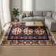 سجادة مجلس بوليستر سجادتي، 300×200 سم، نقشة صدف - أحمر product image 1