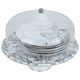 Al saif Gallery Porcelain Cake Stand Set, 8 Pieces - White product image 1
