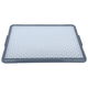 مجفف صحون بلاستيك السيف غاليري، 43.6x34.3 سم - رمادي / أبيض product image 2