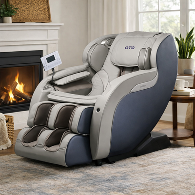 كرسي مساج اسبير ميموري فوم باك كومفورت، 82×130×120 سم - أزرق product image 2