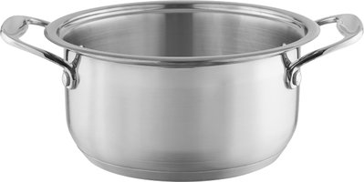 Steel Rocky Al Saif Gallery Pot, 18 cm - Silver product image 3