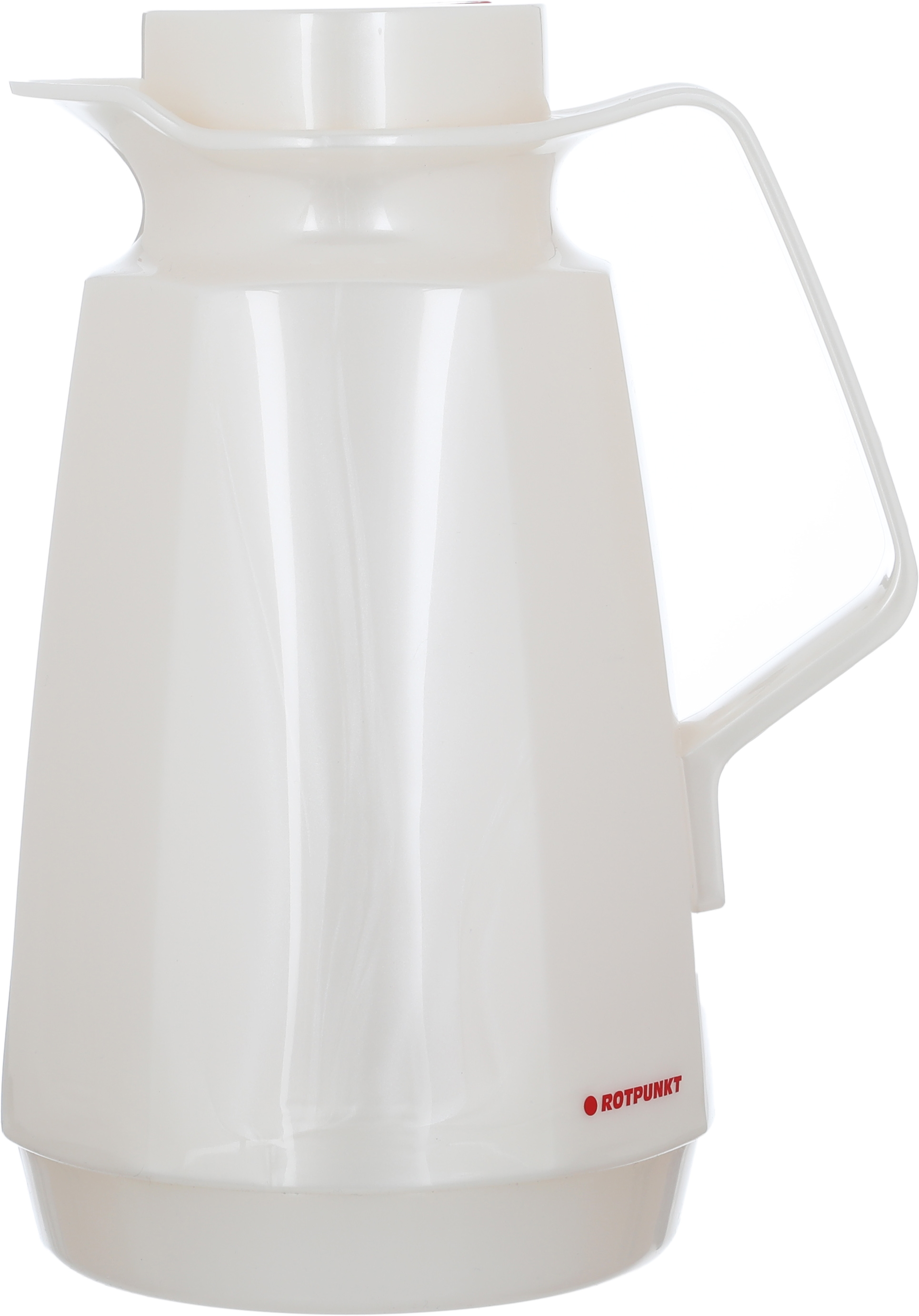 Rotpont thermos, 1 liter, glass inner container, plastic outer shell - white product image 1