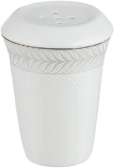 طقم تقديم سفرة بورسلان السيف غاليري، 65 قطعة، نقش فضي - أبيض product image 11