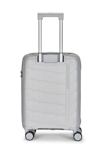 طقم شنط سفر بولي بروبيلين ليمرا، 4 مقاسات، 4 عجلات، بزاوية 360 درجة، LMA-PP504 - فضي product image 5