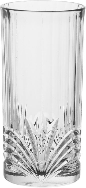 Excellent Houseware Glass Water Glasses Set, 3 Pieces, 380 ml - Clear product image 2