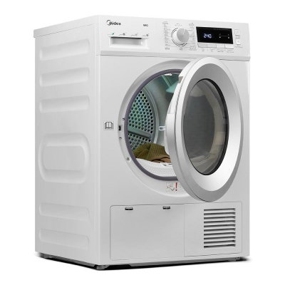 مجفف ملابس ميديا، 8 كجم، 16 برنامج، 1400 لفة في الدقيقة، MDG80C - ابيض product image 3