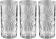 Excellent Houseware Glass Water Glasses Set, 3 Pieces, 380 ml - Clear product image 1