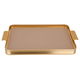 Tofaria Steel Al Saif Gallery, rectangle - gold product image 1
