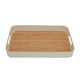Al Saif Gallery Plastic Serving Topper, 13 Inch, Rectangle - Light Brown product image 2