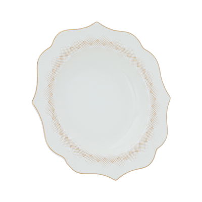 طقم سفرة بورسلان فيكتوريا السيف غاليري، 65 قطعة - ذهبي product image 14