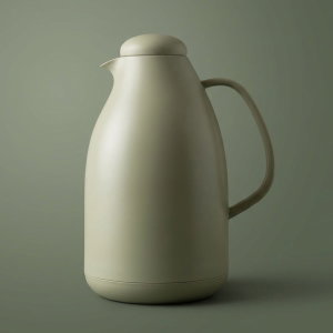Thermos Penguin Pro Saif Gallery, 2 liters, glass inner case, pressurized - light green product image