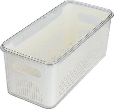 علبة تخزين أكريليك السيف غاليري، 34x17x15 سم، غطاء، مستطيل - شفاف product image 3