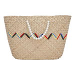 Al Saif Gallery wicker thermos bag, 50 x 32 cm - beige product image 1