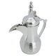 Al Saif Gallery Steel coffee Dallah, 25 x 7 x 16 cm, engraved - silver product image 2