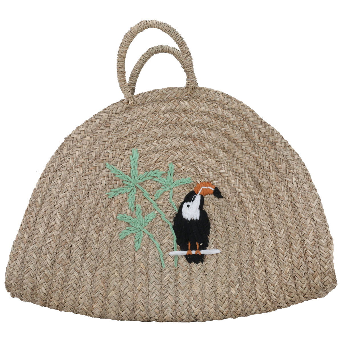 Al Saif Gallery wicker bag, 40 x 52 cm - beige product image