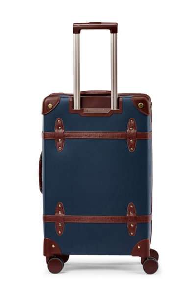 Limra LMA-7058 Artificial Leather Luggage Set, 4 Sizes, 4 Wheels, 360 Degree Rotating - Blue Brown product image 6