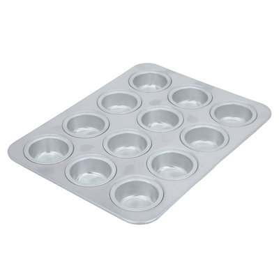 صينية كب كيك ألمنيوم السيف غاليري، 35.8×10.5×1.2 سم، 12 خانة - فضي product image 3