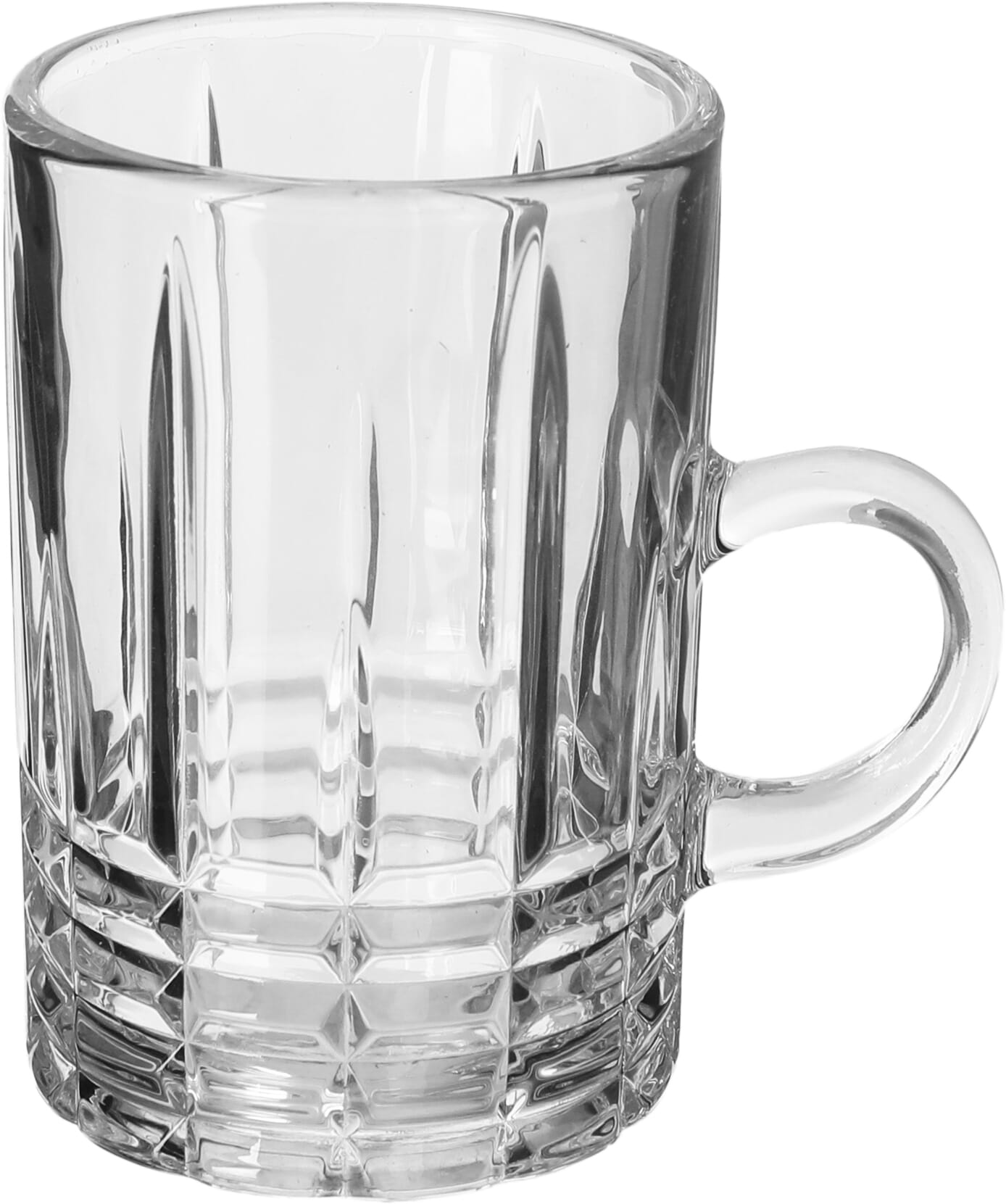 طقم بيالات شاي زجاج ماكس السيف غاليري، بيد، 6 قطعة - شفاف product image 2