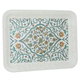 طوفرية ميلامين السيف غاليري، 45×34×3 سم، مستطيل، نقش أخضر - أبيض product image 1