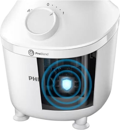 Philips HR2041/30 Food Blender, 450W, 1.9L, Single Speed - White product image 2